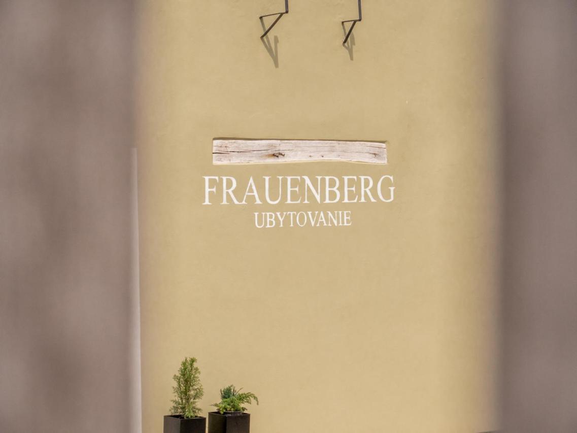 Апартаменты Frauenberg Банска-Штьявница Экстерьер фото
